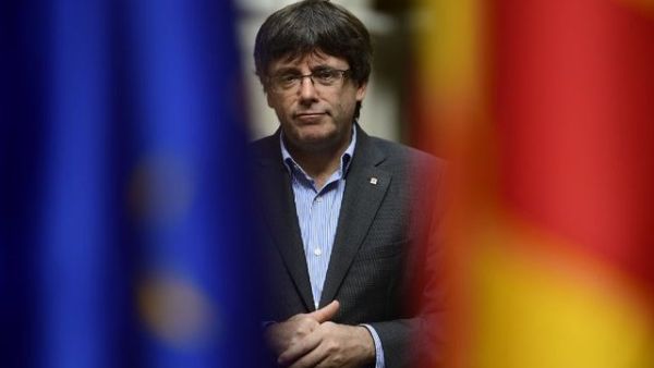 A German court has decided to keep former Catalan leader Carles Puigdemont in jail pending procedures that will determine whether he will be extradited to Spain or not. (AFP/ File Photo)