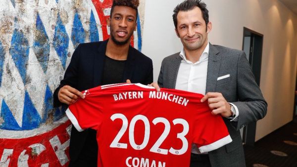 حسن صالحميديتش المدير الرياضي لبايرن ميونيخ رفقة كومان