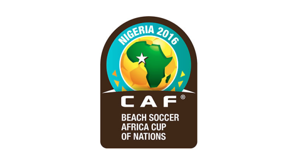 The 2016 CAF Beach Soccer Africa Cup of Nations logo