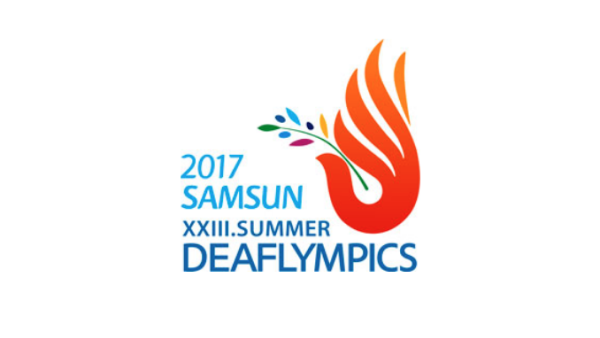 The 23rd Deaflympics logo