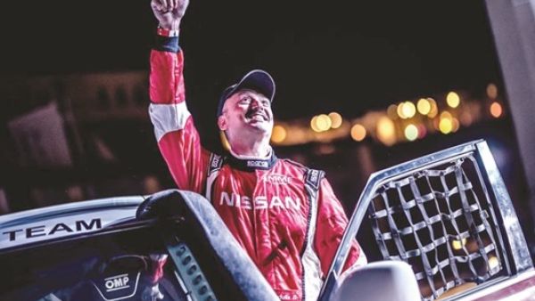 Adel Abdulla is the champion in T2 category of the FIA World Cup for Cross-Country Rallies. (Photo: Gulf Times)