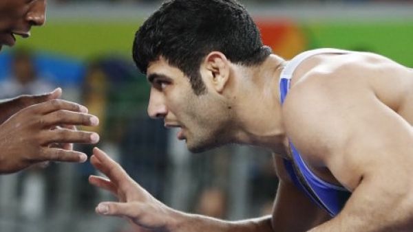 Iranian wrestler Alireza Karimi