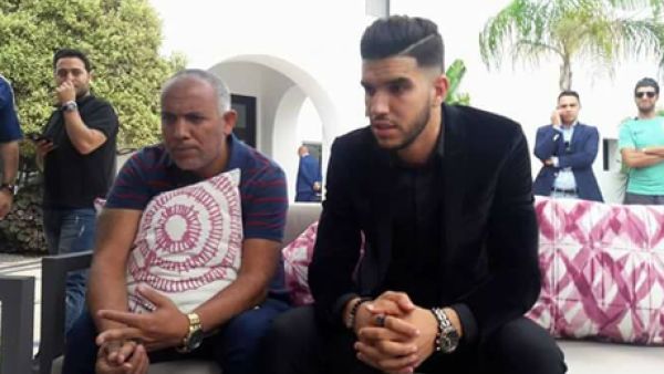 Moroccan striker Azaro (Photo: Ahram)