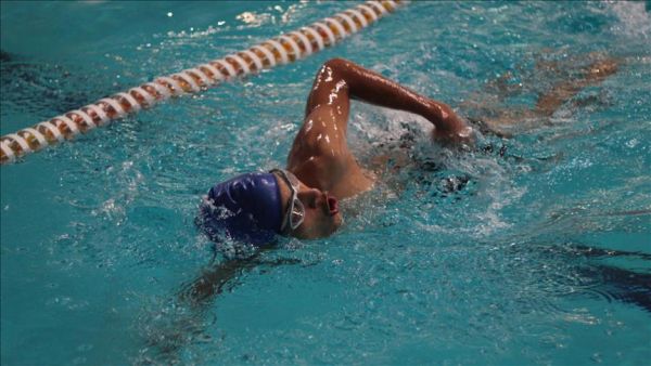 Sixty percent blind paralympic swimmer Ercan Temur (Photo: Anadolu Agency)