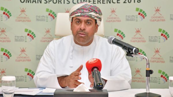 Fahad al Raisi speaks at the press conference on Monday (Photo: Muscat Daily)
