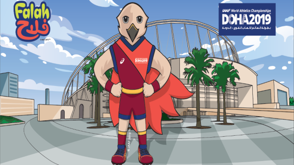 Falah the IAAF World Championship Doha 2019 mascot