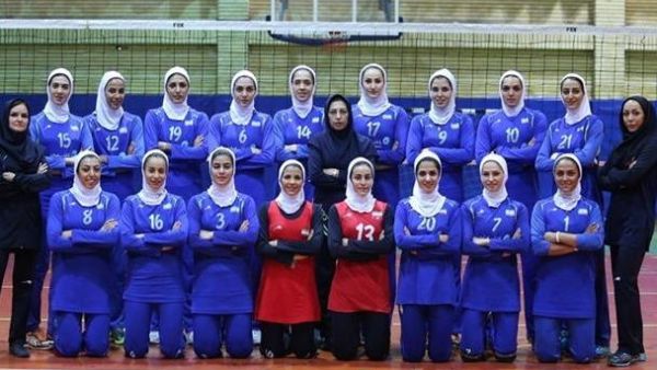 Iranian women’s national volleyball team (source: presstv.ir)
