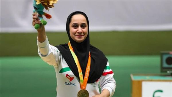 Iranian Paralympic shooter Sareh Javanmardi