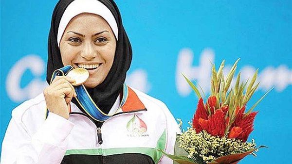 Khadijeh Azadpour (Photo: Tehran Times)