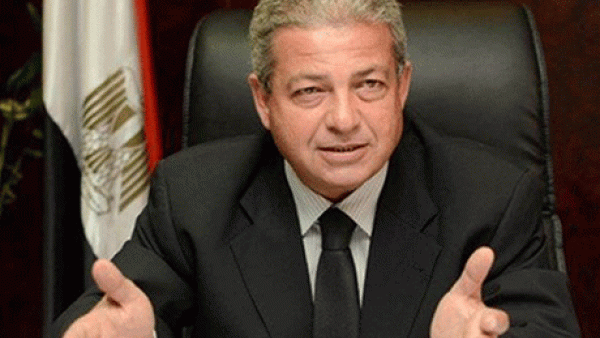 Egypt's Minister of Youth and Sports Khaled Abdel-Aziz (Photo: Al-Ahram) 