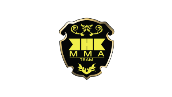 The Khalid Hamad Khalifa Mixed Martial Arts (KHK MMA) team logo
