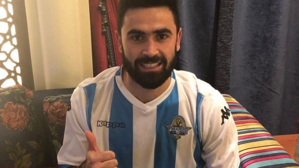 Syrian striker Omar Kharbin