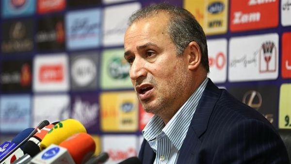 President of the Football Federation of the Islamic Republic of Iran (FFIRI) Mehdi Taj (Photo: Press TV)