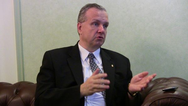 Hungarian ambassador to Egypt, Péter Kveck (Photo: Daily News Egypt)