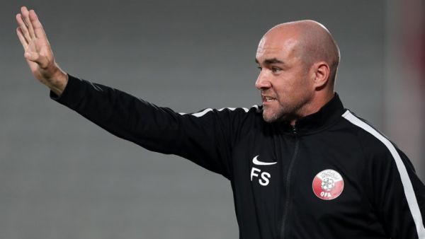 Qatar coach Felix Sanchez Qatar coach Felix Sanchez