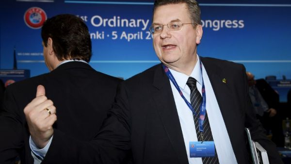 Reinhard Grindel is confident that the Arsenal star's recent allegations will have no impact on the bidding process. Reinhard Grindel is confident that the Arsenal star's recent allegations will have no impact on the bidding process.