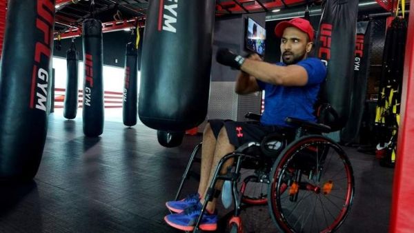 Sujith is now an official fitness influencer for the Dubai Fitness Challenge (Photo by Shihab/Khaleej Times)