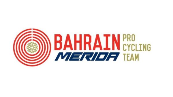 The Bahrain Merida Cycling Team logo