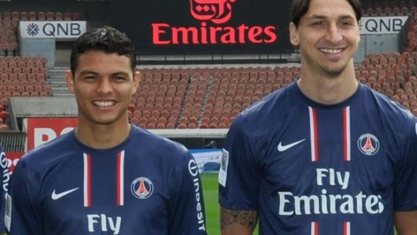 فرط ميلان بالثنائي إبراهيموفيتش وتياغو سيلفا فيما حقق باريس سان جيرمان قفزة نوعية بفضلهما