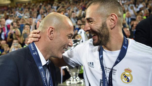The France international's displays have come under fire in recent weeks, but Real Madrid's coach remains unwavering in his support of the striker