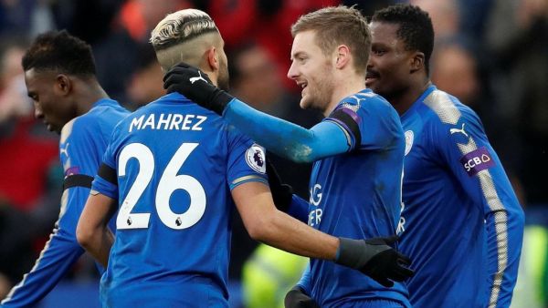 فاردي ومحرز يقودان ليستر سيتي للفوز