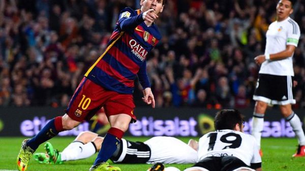 فرحة ميسي بالهدف لم تنقذ برشلونة من الخسارة