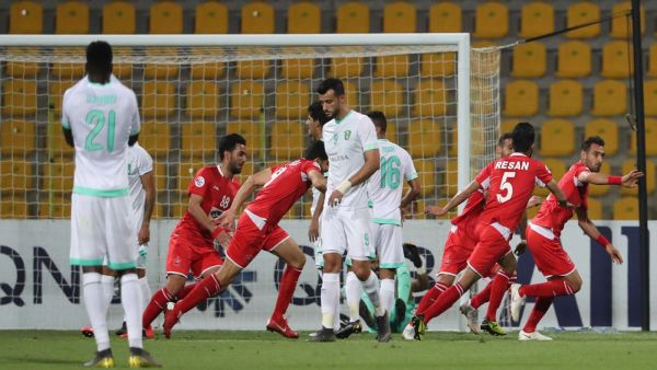 من مباراة الفريقين