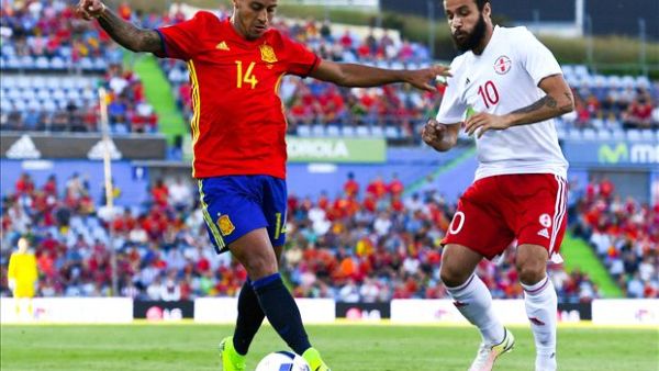 من مباراة المنتخبين