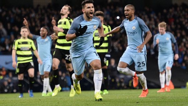 أغويرو يواصل التألق مع سيتي