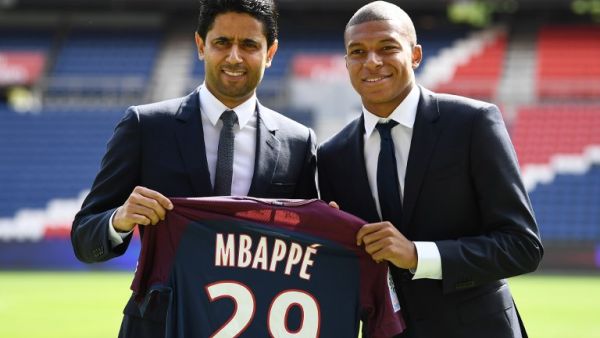 The ex-Monaco teenager and Neymar arrived at Parc des Princes over the summer, and Nasser Al-Khelaifi says the club's commercial profile is booming 