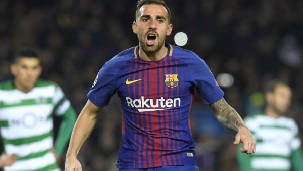 آلكاسير يحتفل بهدفه