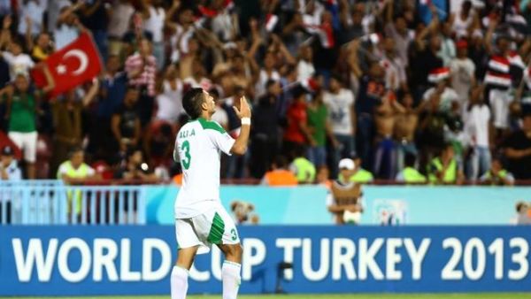 من مباراة الفريقين