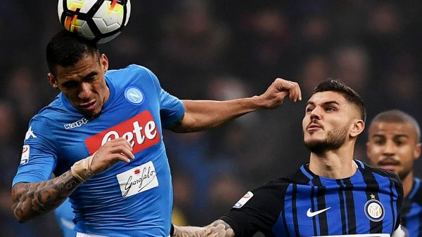 تعادل سلبي مخيب بين إنتر وضيفه نابولي