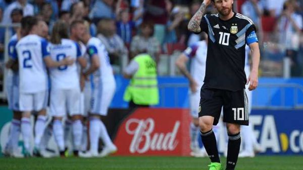 حسرة ميسي وفرحة آيسلندية بعد خطف تعادل مستحق