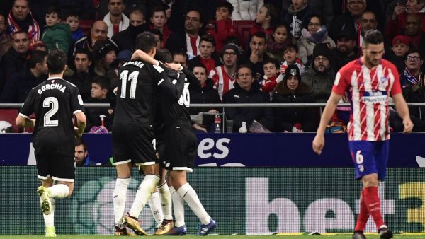 أتلتيكو مدريد يسقط على ملعبه أمام إشبيلية