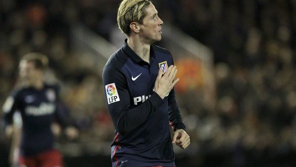 توريس يحتفل بهدفه