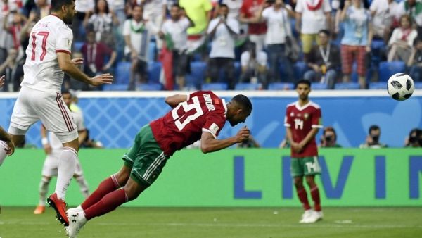 هدف قاتل لإيران في اللحظات الأخيرة من المباراة