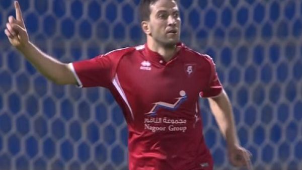 الباعور يحتفل بهدفه