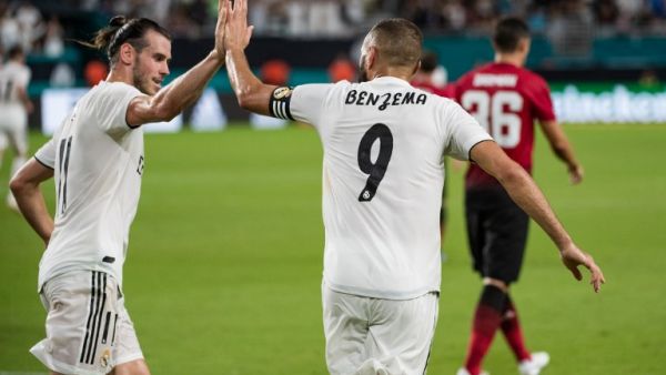 بنزيمة وبايل استفادا تهديفياً من رحيل رونالدو حيث بدأ كلاهما الموسم بشكلٍ مميز أمام المرمى