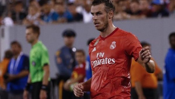 غاريث بايل خلال المباراة أمام روما