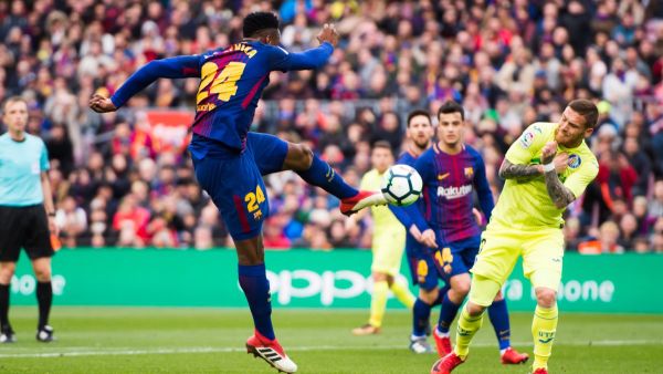 من مباراة الفريقين