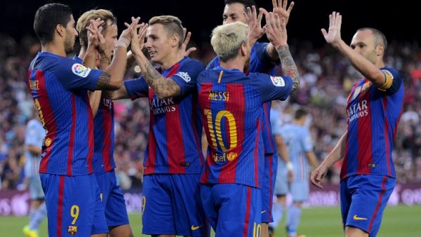 تشكيلة متكاملة لبرشلونة