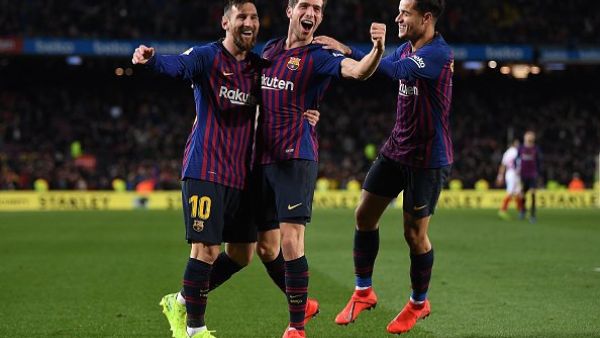 برشلونة يقلب نتيجة الذهاب ويبلغ المربع الذهبي