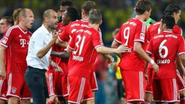 غوارديولا يحفز لاعبيه