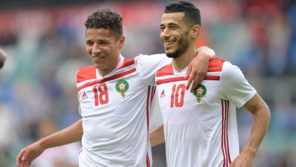  Estonia were no match for Herve Renard's Morocco on Saturday, as the African side eased to a 3-1 win ahead of their World Cup campaign. (Photo: @EnMaroc)