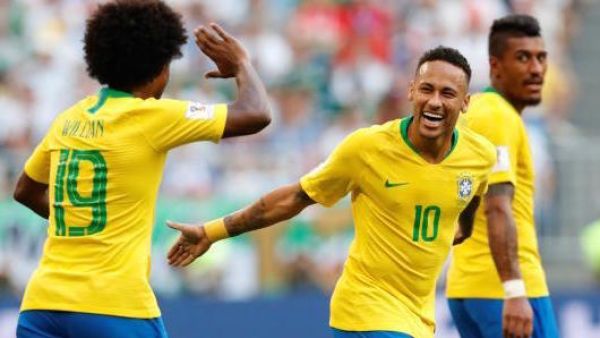 نيمار يقود البرازيل للفوز