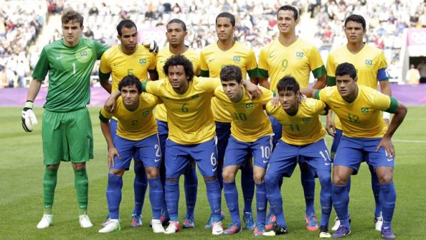 فريق البرازيل الذي شارك في أولمبياد لندن 2012