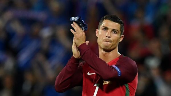 The Portuguese took time out from his holidays to record a video to remind kids in war-torn country that they are in his thoughts