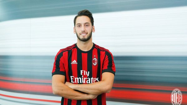 The Turkey international becomes the San Siro outfit's sixth signing of the summer having agreed a four-year deal (Photo: AC Milan)