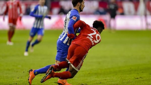 بايرن ميونيخ يخسر خدمات كومان قرابة الشهرين